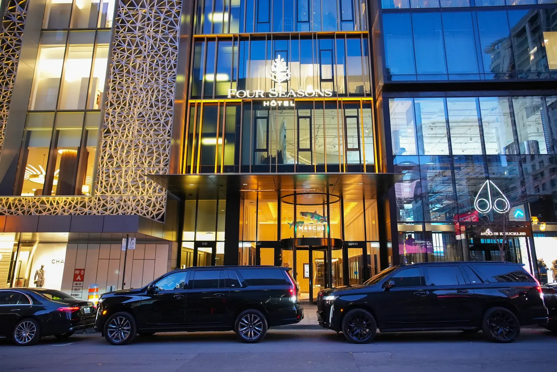 Véhicules avec chauffeur privé VIP Montreal